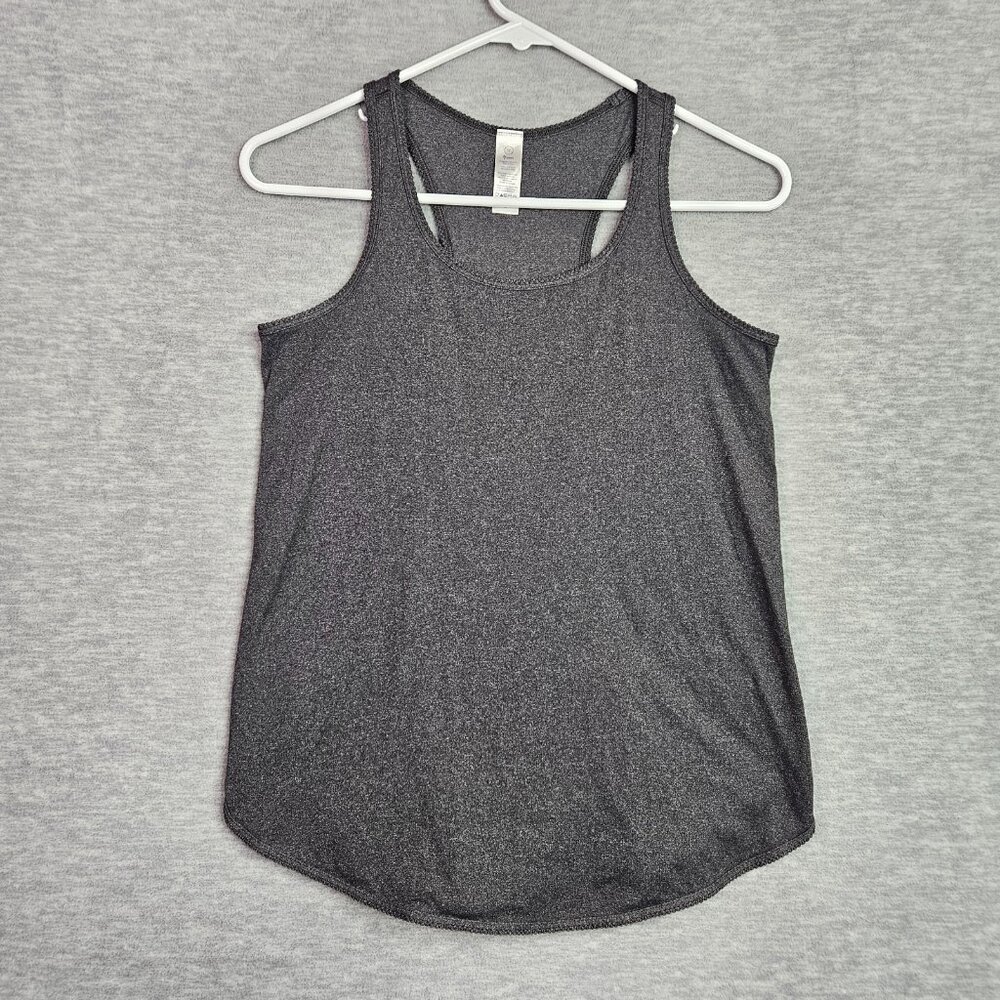 Lululemon Ivivva Heathered Gray Racerback Tank Top Size 12